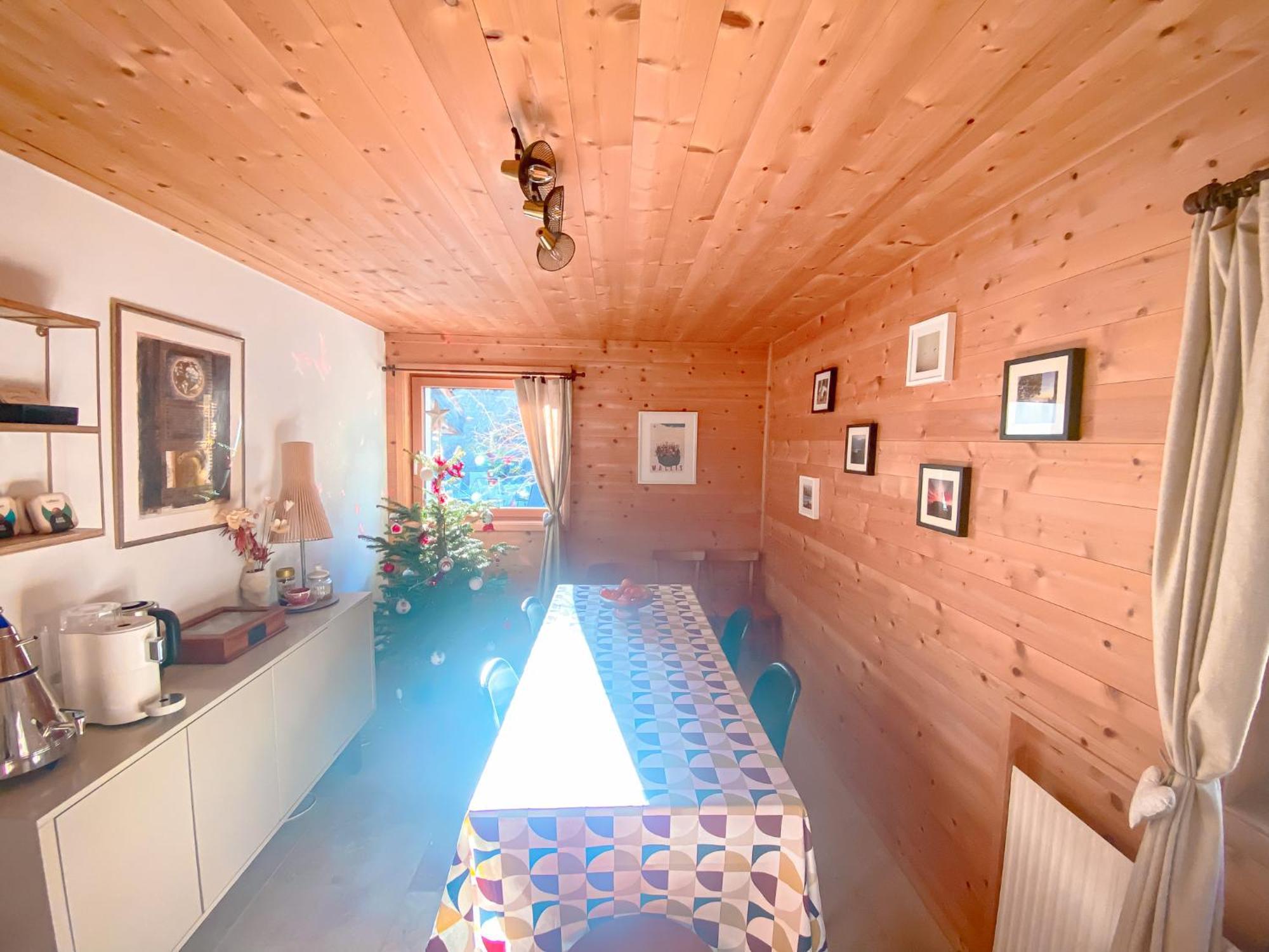 Chalet 4 Saisons Ovronnaz Buitenkant foto