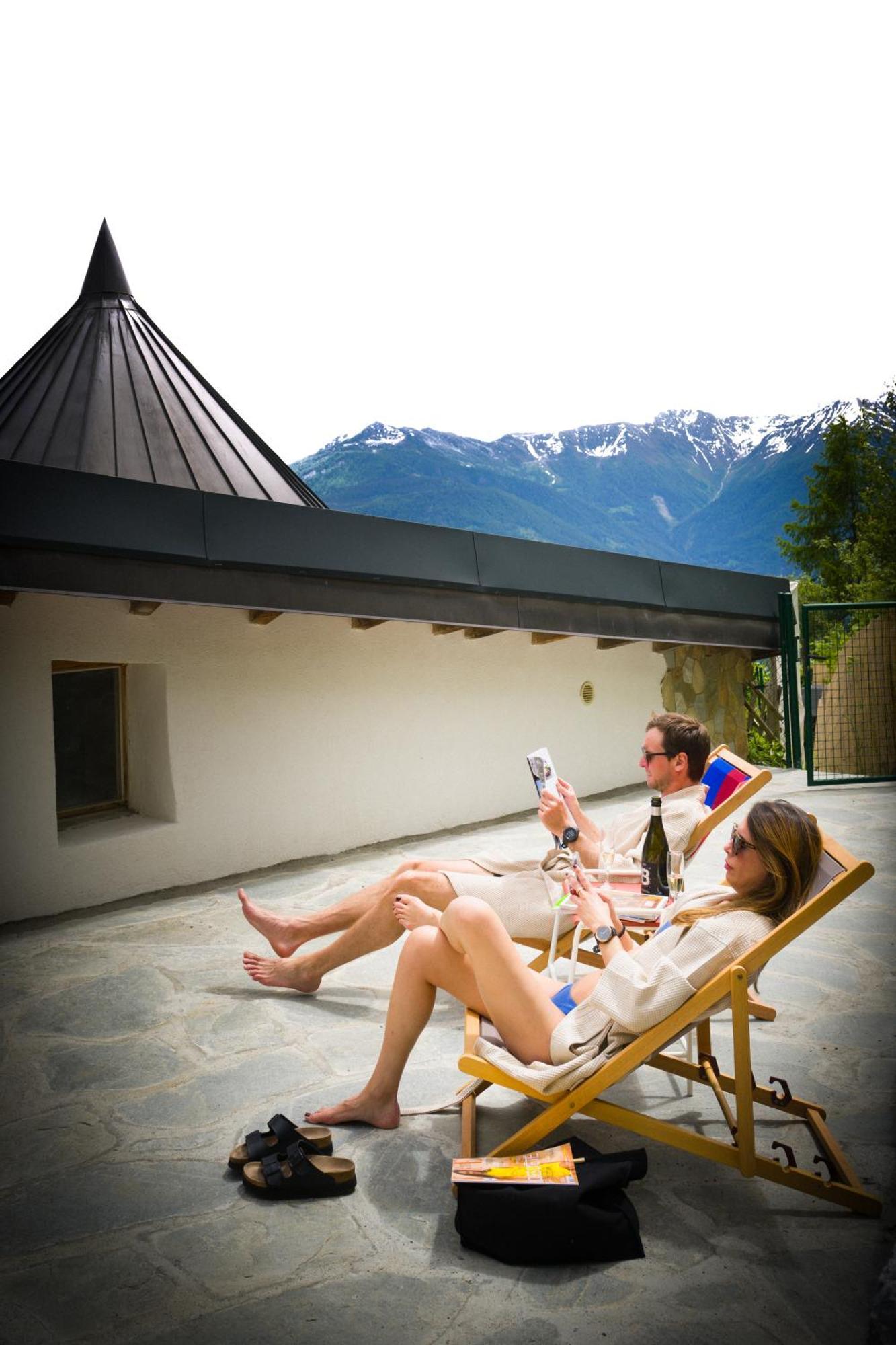 Chalet 4 Saisons Ovronnaz Buitenkant foto